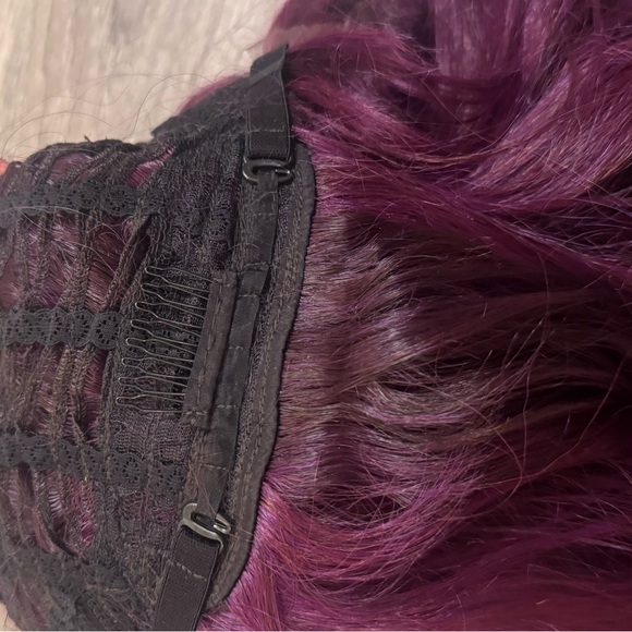 Synthetic Purple Wig - Picture 16 of 17